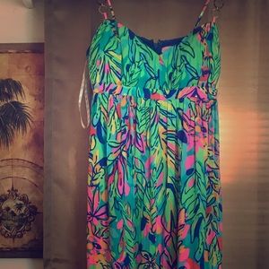 Lily Pulitzer floor length island gown